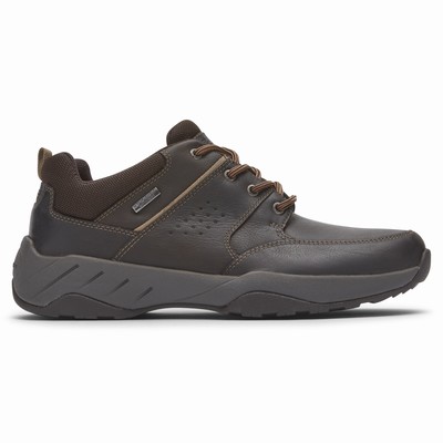 Rockport XCS Spruce Peak Waterproof Lace-Up Stiefel Herren Schokolade EZY-654819